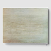 Vintage Laternenleuchten Rustikales Gipskraut Gästebuch (Rückseite)