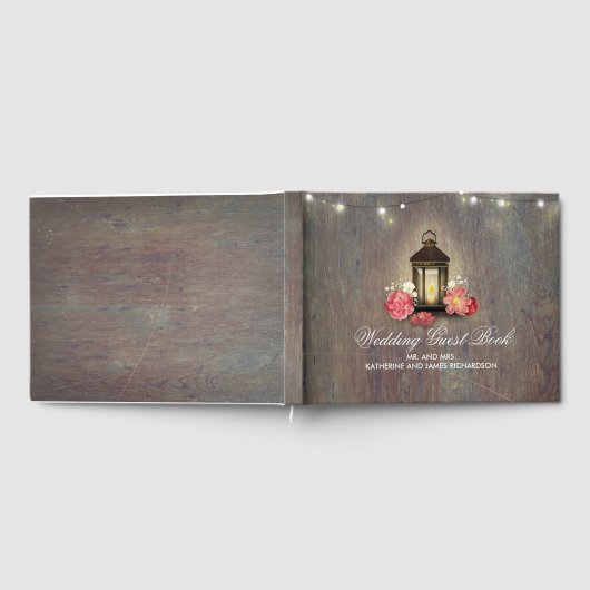 Vintage Laternenmärsche Gästebuch (Voll)