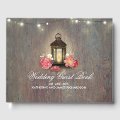Vintage Laternenmärsche Gästebuch (Vorderseite)
