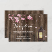 Vintage Laternenpfeife Einladung (Vorne/Hinten)