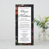 Vintage launische dunkle blumenblühende Rose (Stehend Vorderseite)