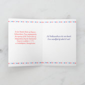 Vintage laute Feuerwerke Karte (Innenseite)