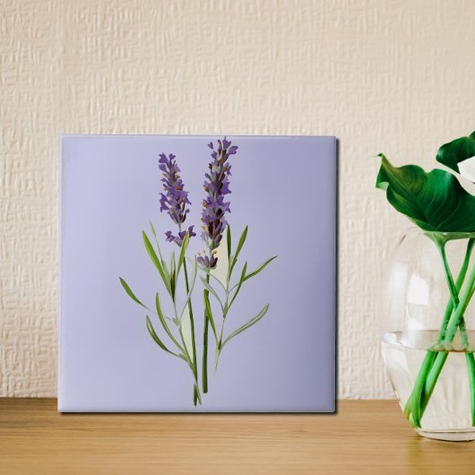 Vintage Lavendel Fliese