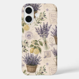 Vintage-Lavendel-iPhone-16-Hülle iPhone 16 Hülle