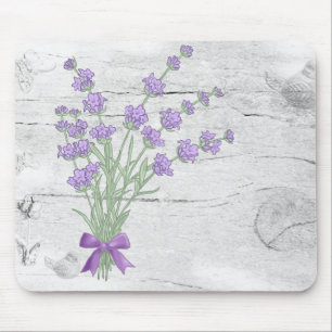 Vintage Lavendel Mousepad
