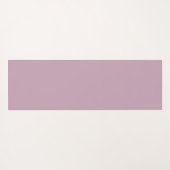 Vintage Lavendel Weiße Blume Yogamatte (Rückseite (Horizontal))