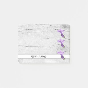 Vintage Lavendelblüte Post-it Klebezettel