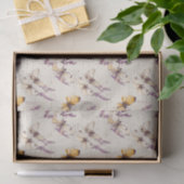Vintage Lavender Butterfly Seidenpapier (Geschenk)
