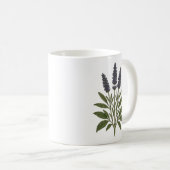 Vintage Lavender Kaffeetasse (VorderseiteRechts)