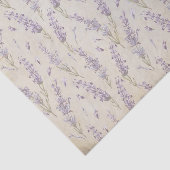 Vintage Lavender Wildflower Seidenpapier (Ausschnitt)