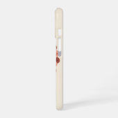 Vintage Layered Dahlia iPhone 16 Hülle (Linke Seite)