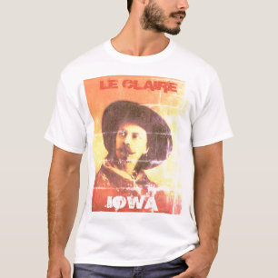 Vintage Le Claire Iowa Buffalo Bill T-Shirt