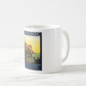 Vintage Le Maroc Marokko Kaffeetasse (VorderseiteRechts)