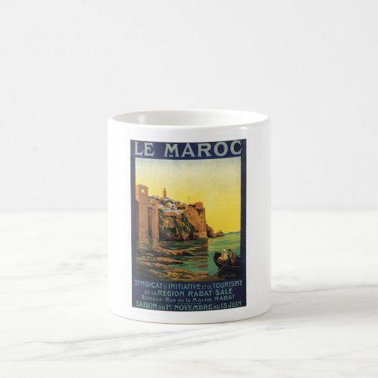 Vintage Le Maroc Marokko Kaffeetasse (Mittel)