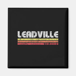 Vintage Leadville Colorado Ristorante da Valentino Magnet