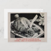 Vintage Lebensmittel Artikel Postkarte (Vorne/Hinten)