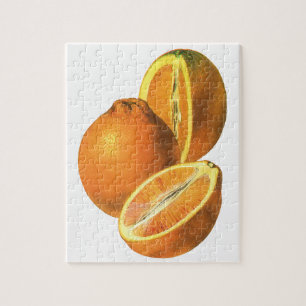 Vintage-Lebensmittel, Bio-Früchte Frische gesunde  Puzzle