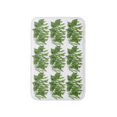 Vintage Lebensmittel, Bio grüne Bohnen Gemüse Badematte (Vorderseite Vertikal)