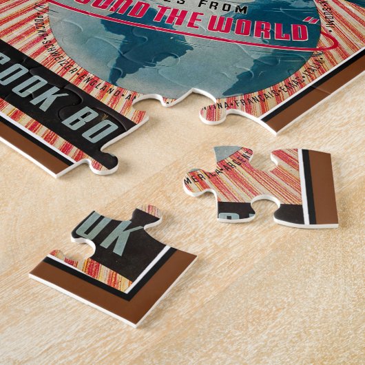 VINTAGE LEBENSMITTEL/COOKBOOK-WERBETHEMEN PUZZLE (Seite)