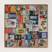 VINTAGE LEBENSMITTEL/COOKBOOK-WERBETHEMEN PUZZLE (Horizontal)