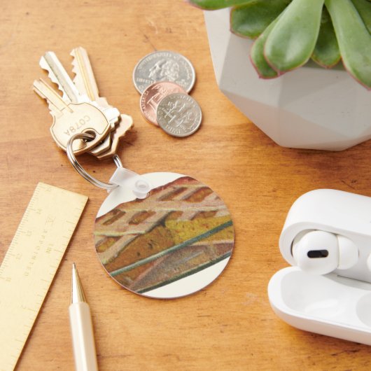 Vintage Lebensmittel, Dessert, Erntedank Pumpkin P Schlüsselanhänger (Schreibtisch)