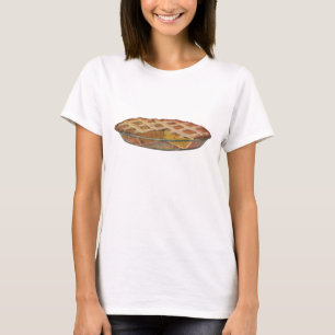 Vintage-Lebensmittel, Dessert, Thanksgiving-Kürbis T-Shirt