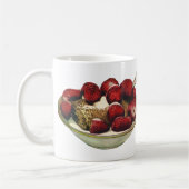 Vintage Lebensmittel gesundes Frühstück Getreide E Kaffeetasse (Links)