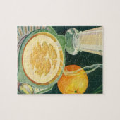 Vintage Lebensmittel, Getränke, gesundes Frühstück Puzzle (Horizontal)