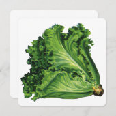 Vintage Lebensmittel Grüne Leaf Lettuce Infusion (Vorne/Hinten)