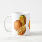 Vintage Lebensmittel, Obst Bio Frischfrische, gesu Kaffeetasse (Links)
