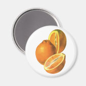 Vintage Lebensmittel, Obst Bio Frischfrische, gesu Magnet (Vorderseite/Rückseite)