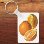 Vintage Lebensmittel, Obst Bio Frischfrische, gesu Schlüsselanhänger (Vorderseite)