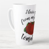 Vintage Lebensmittel, reifen Tomaten, Gemüse und O Milchtasse (Linke Ecke)