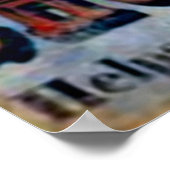 Vintage Lebensmittelwerbung Poster (Ecke)