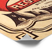 Vintage-Leberschutzmittel-Werbung Poster (Ecke)