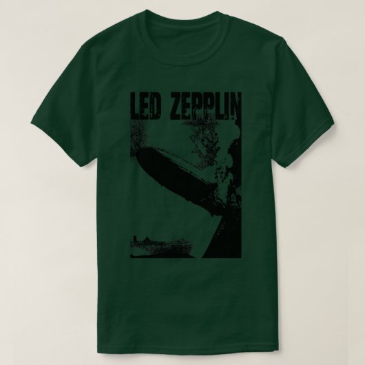 Vintage Led Zepplin Langarmshirt T-Shirt (Design vorne)
