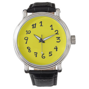Vintage Lederuhr Armbanduhr