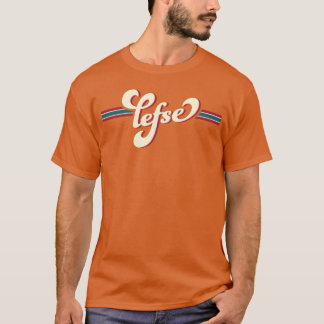 Vintage Lefse Norwegische FeiertagsTradition 70er T-Shirt