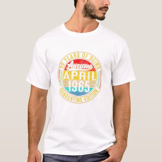Vintage Legende April 1965 T-Shirt (Vorderseite)
