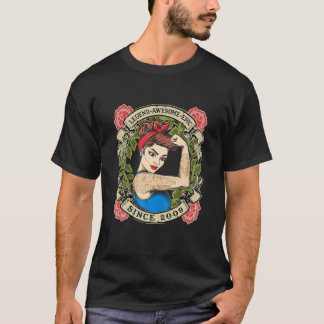 Vintage Legende Awesome Episch Seit 2009 Geburtsta T-Shirt