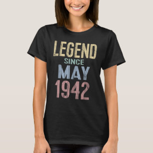 Vintage Legende Seit Mai 1942 Sonntag B Tag T-Shirt