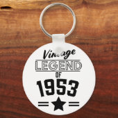 Vintage Legende von 1953 Schlüsselanhänger (Vorderseite)