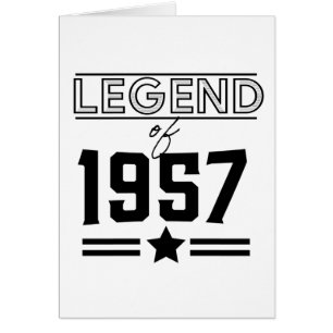 Vintage Legende von 1957