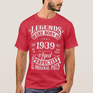 Vintage Legenden des 83. Geburtstags T-Shirt Gebor