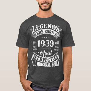 Vintage Legenden des 83. Geburtstags T-Shirt Gebor