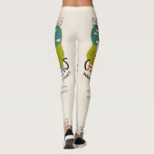 Vintage Leggings der Kinderkunst (Rückseite)