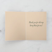 Vintage Lehre am Muttertag Karte (Innenseite)