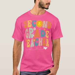 Vintage-Lehrer der 2. zweiten Klasse Zurück zur Sc T-Shirt