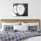 Vintage Leinwand der BMW-Scheinwerfer (Insitu (Schlafzimmer))