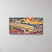 Vintage Leinwanddruck (Vorderseite)